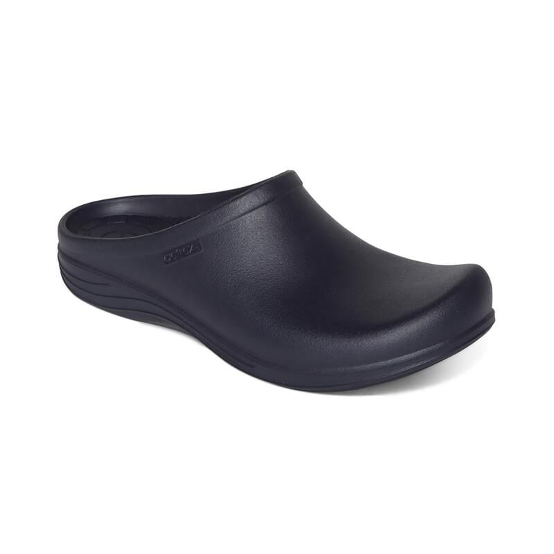 Aetrex Bondi navy orthotic women's clog