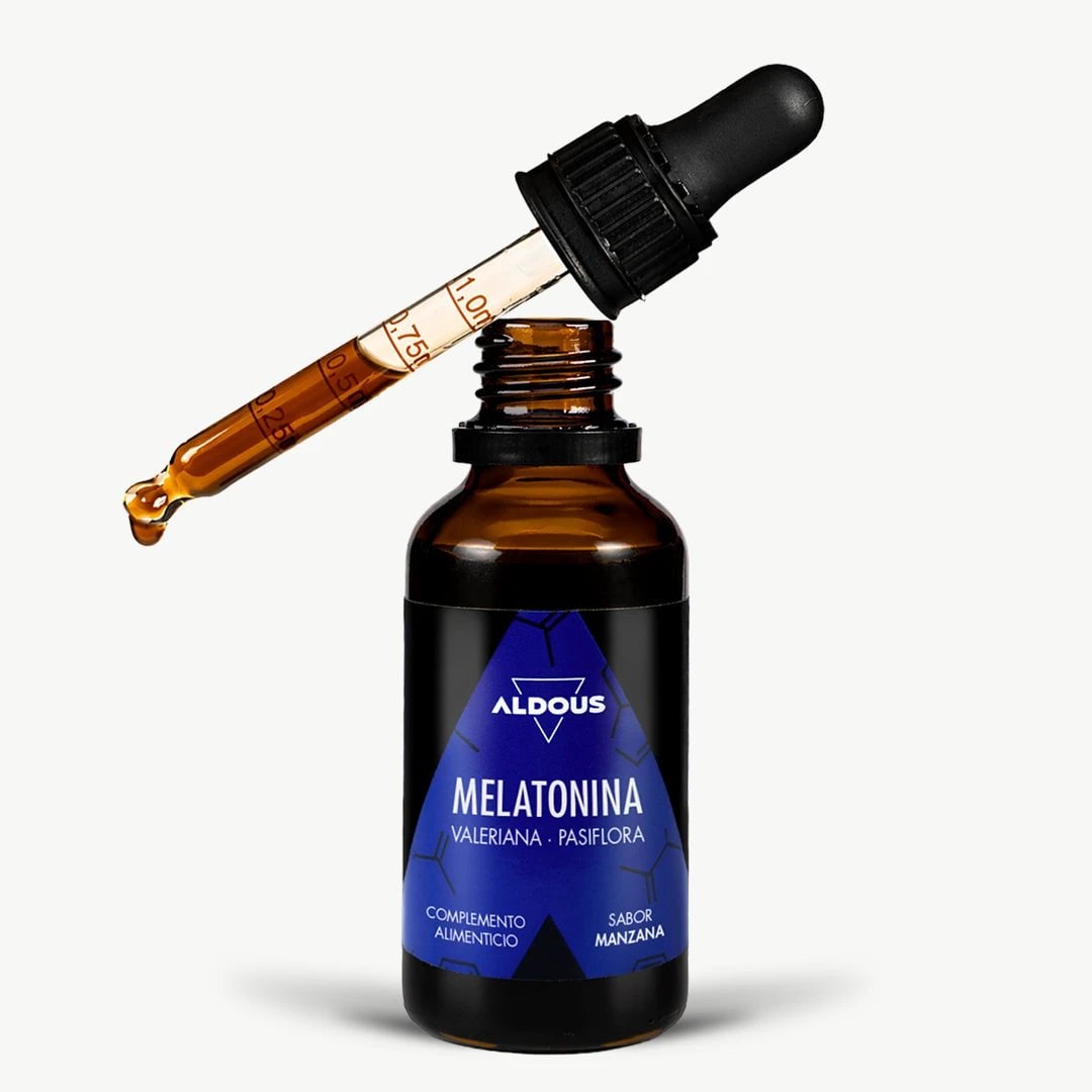 Botella de Melatonina Líquida de Aldous Bio