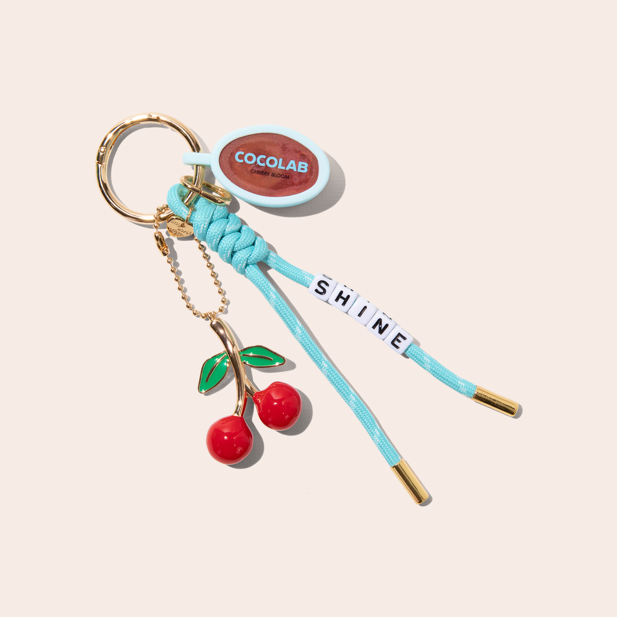 Cherry Bloom Bag Charm product