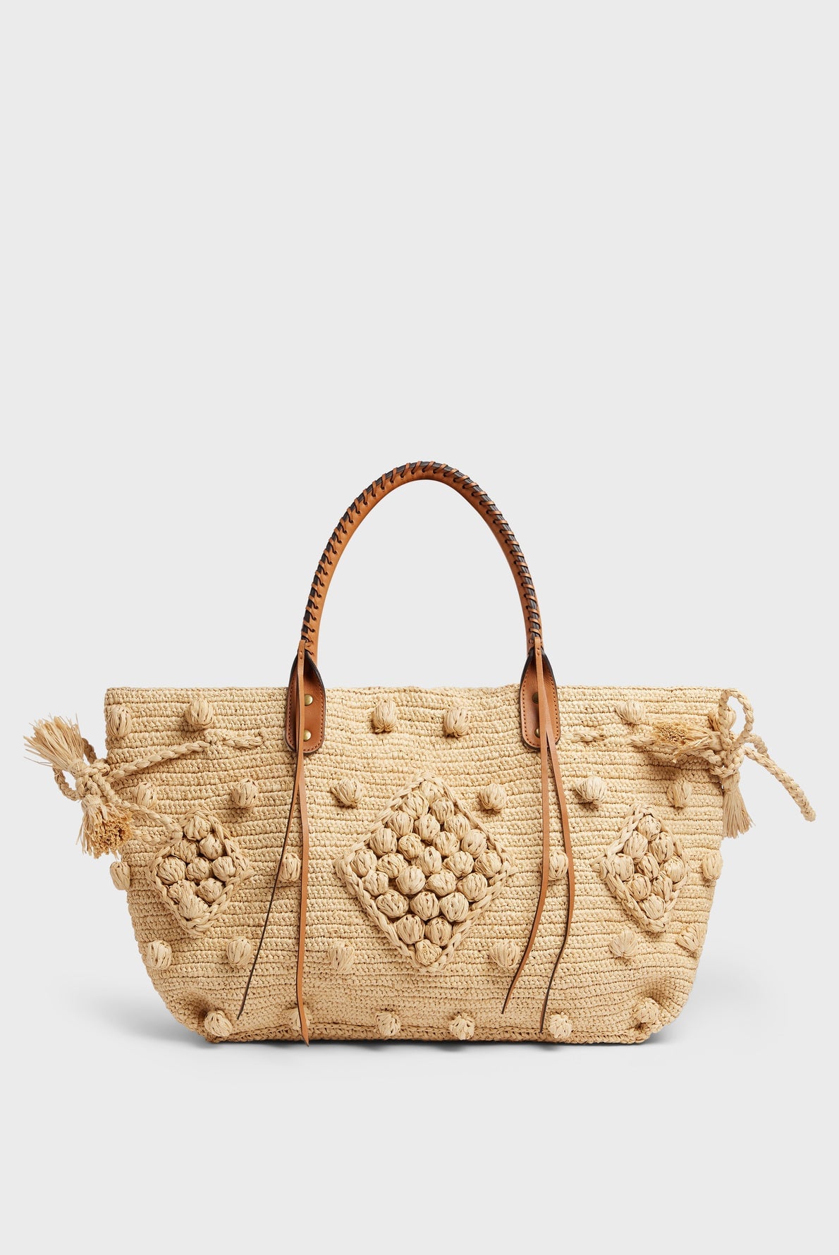 Sac 24H RAPHIA en raphia naturel Gerard Darel