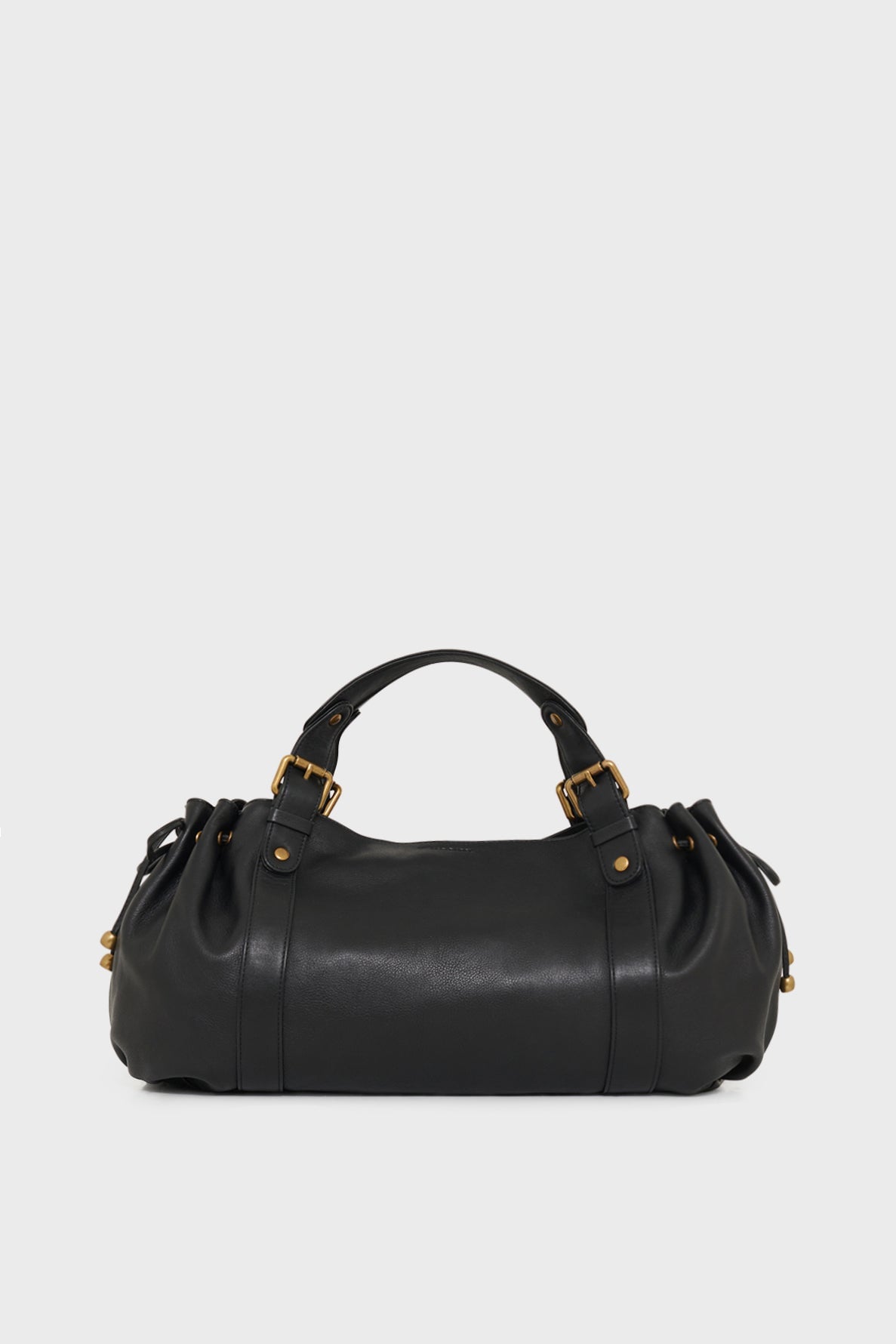 Sac 24H en cuir noir Gerard Darel