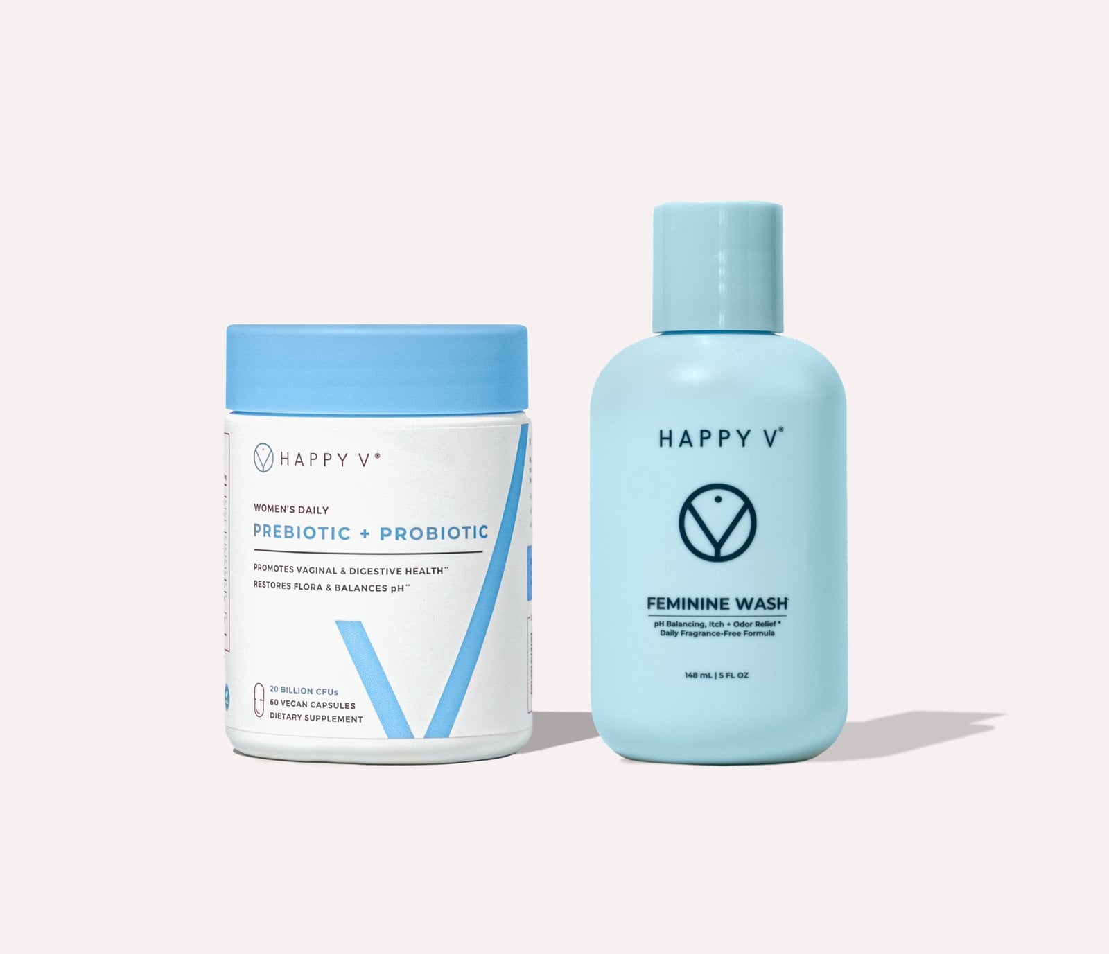 Happy V pH Balance Kit with its wellness products