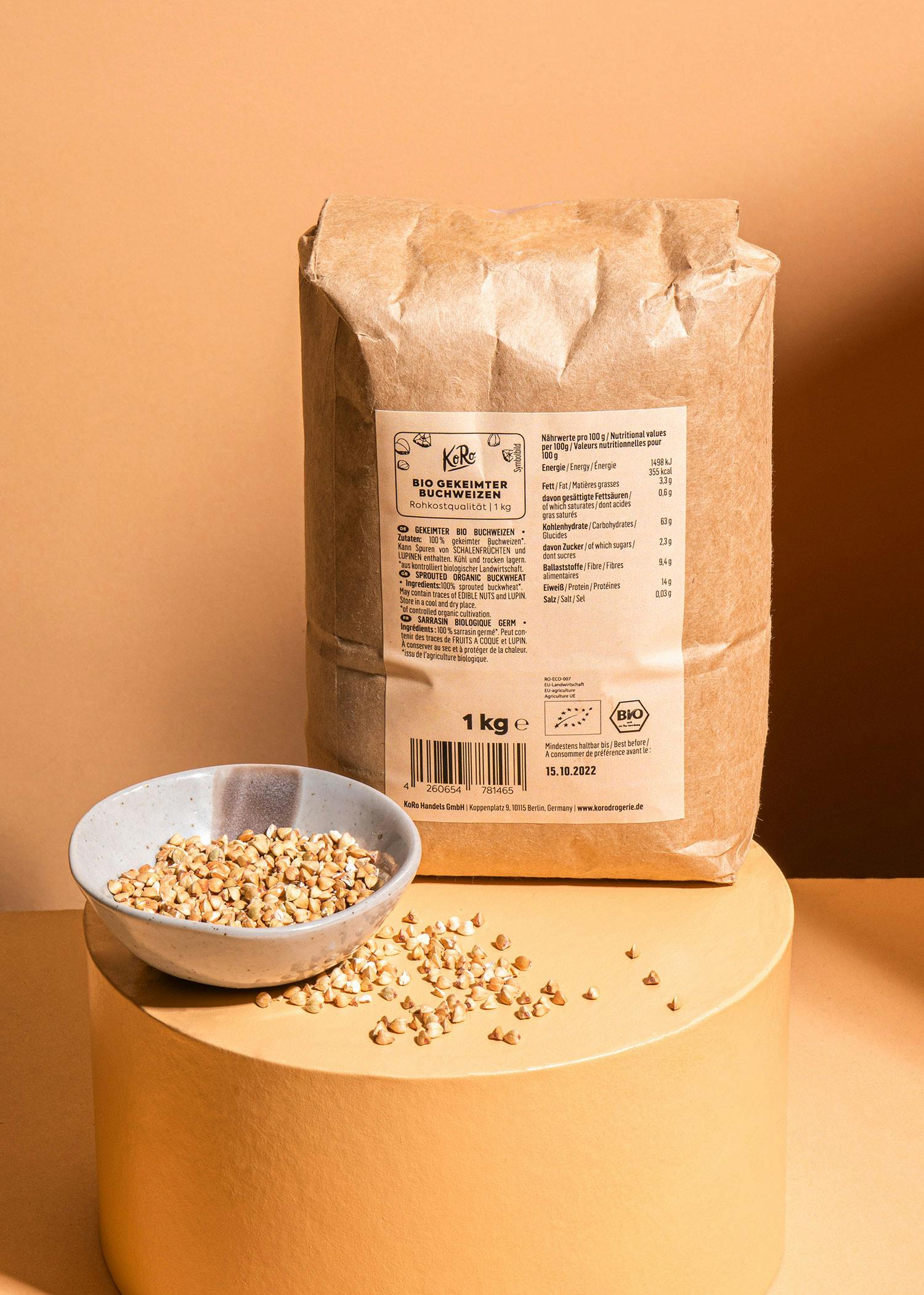 Packung Bio Buchweizen von Korodrogerie