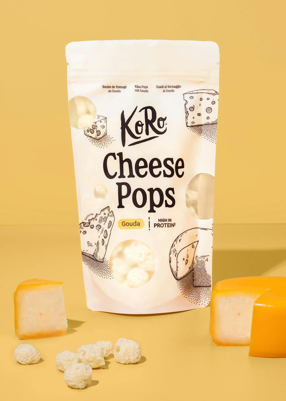 Packung Cheese Pops Gouda von Korodrogerie