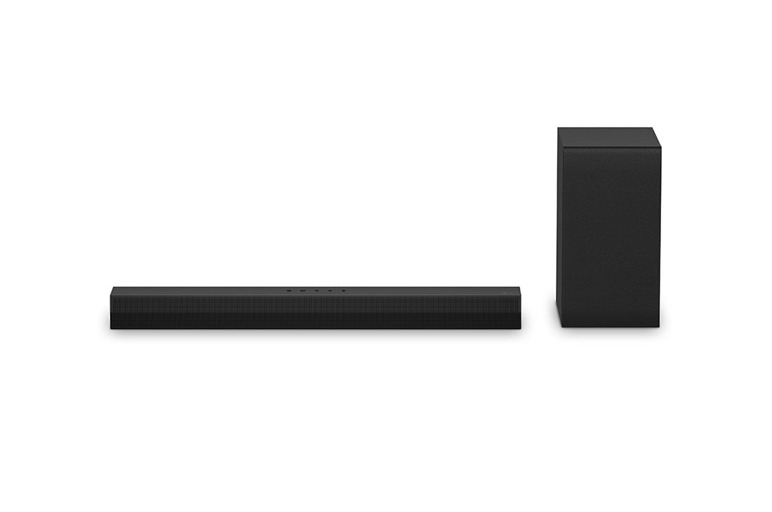 Barra de sonido LG y subwoofer