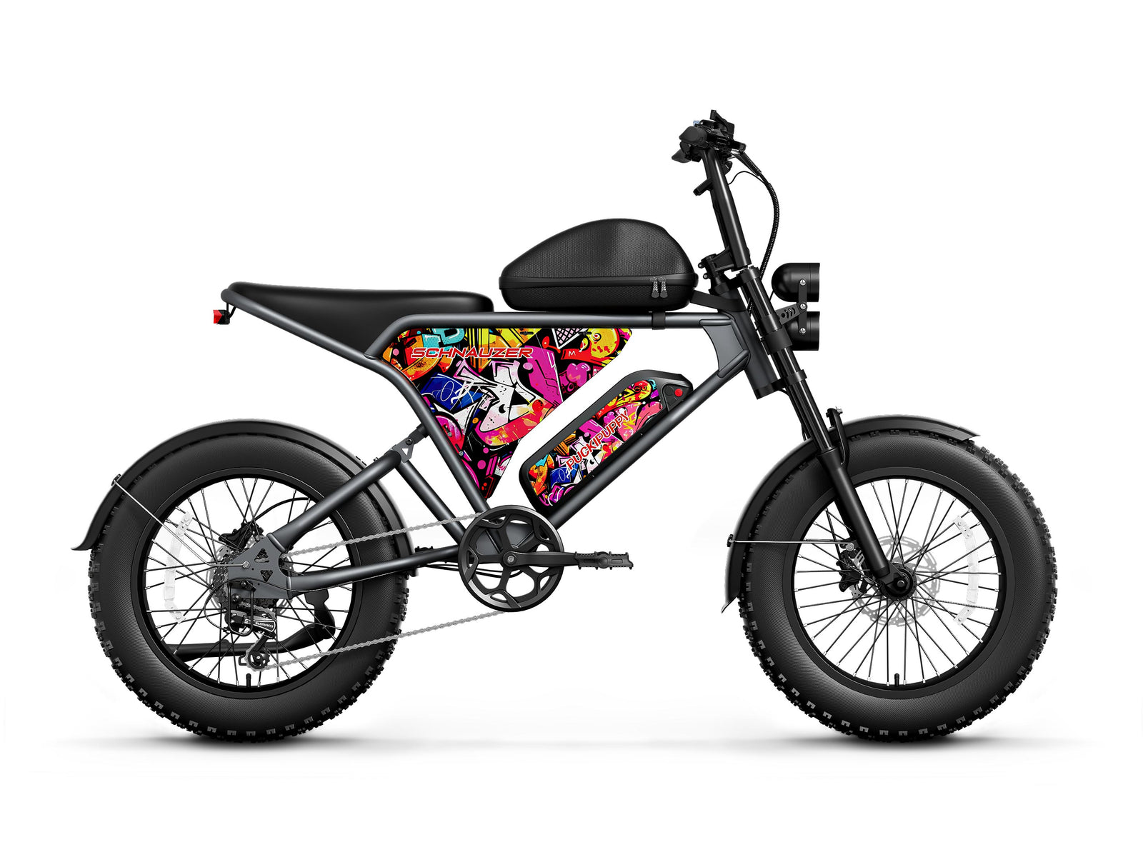 Puckipuppy Schnauzer moped-style electric bike