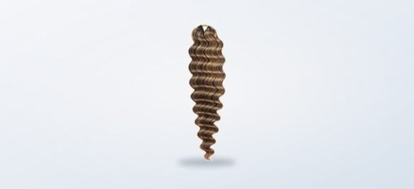 Single bundle of D4/27 loose deep wave crochet hair