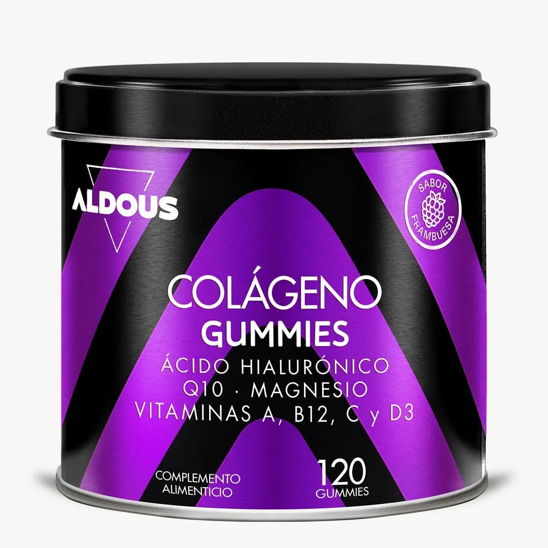 Envase de Colágeno Hidrolizado en gominolas de Aldous Bio