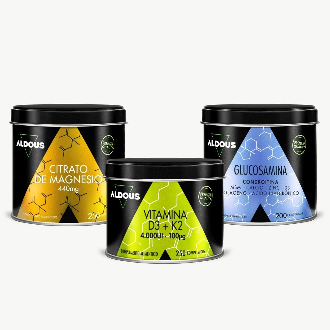 Pack de Aldous Bio orientado a huesos.