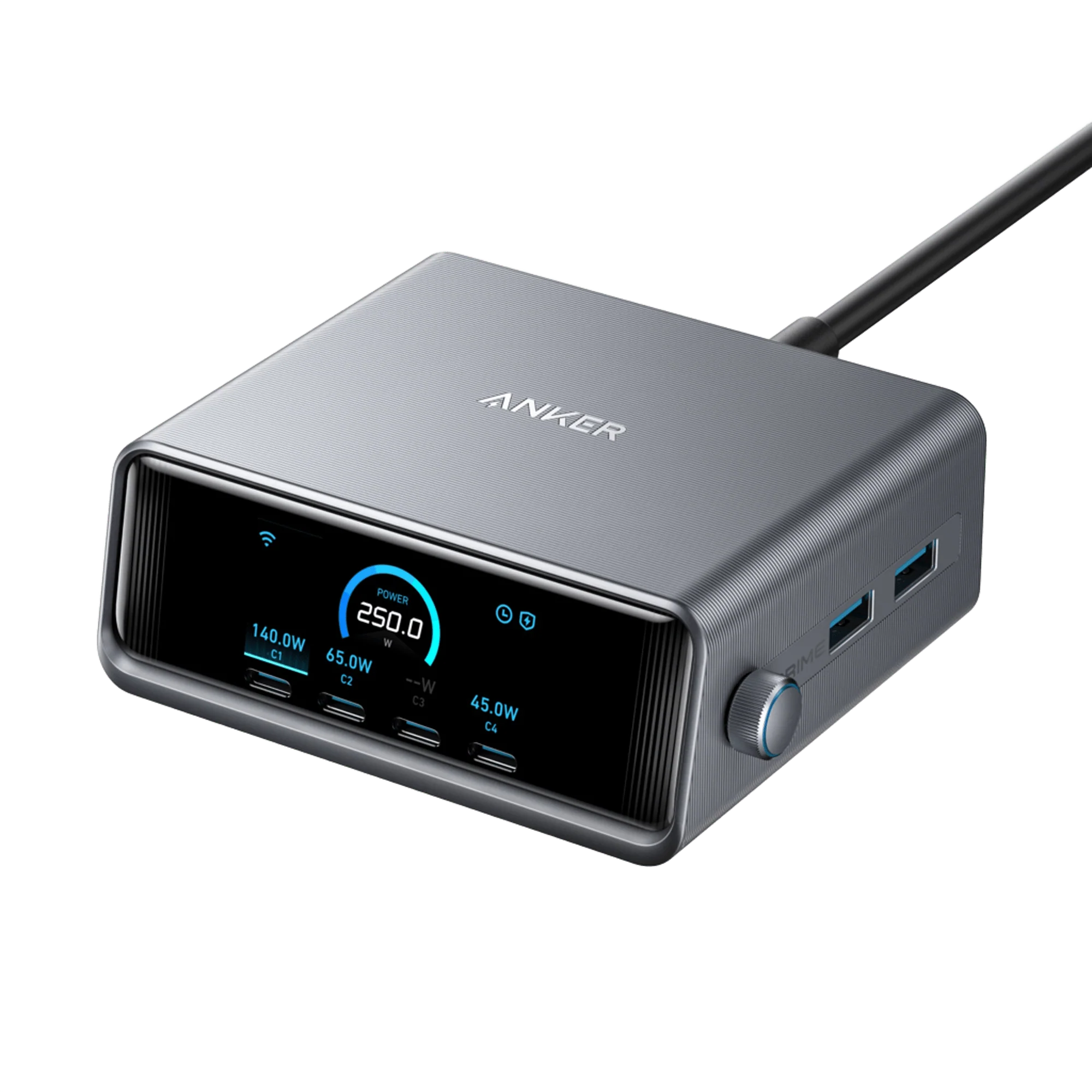 Anker Prime Ladegerät mit sechs Anschlüssen