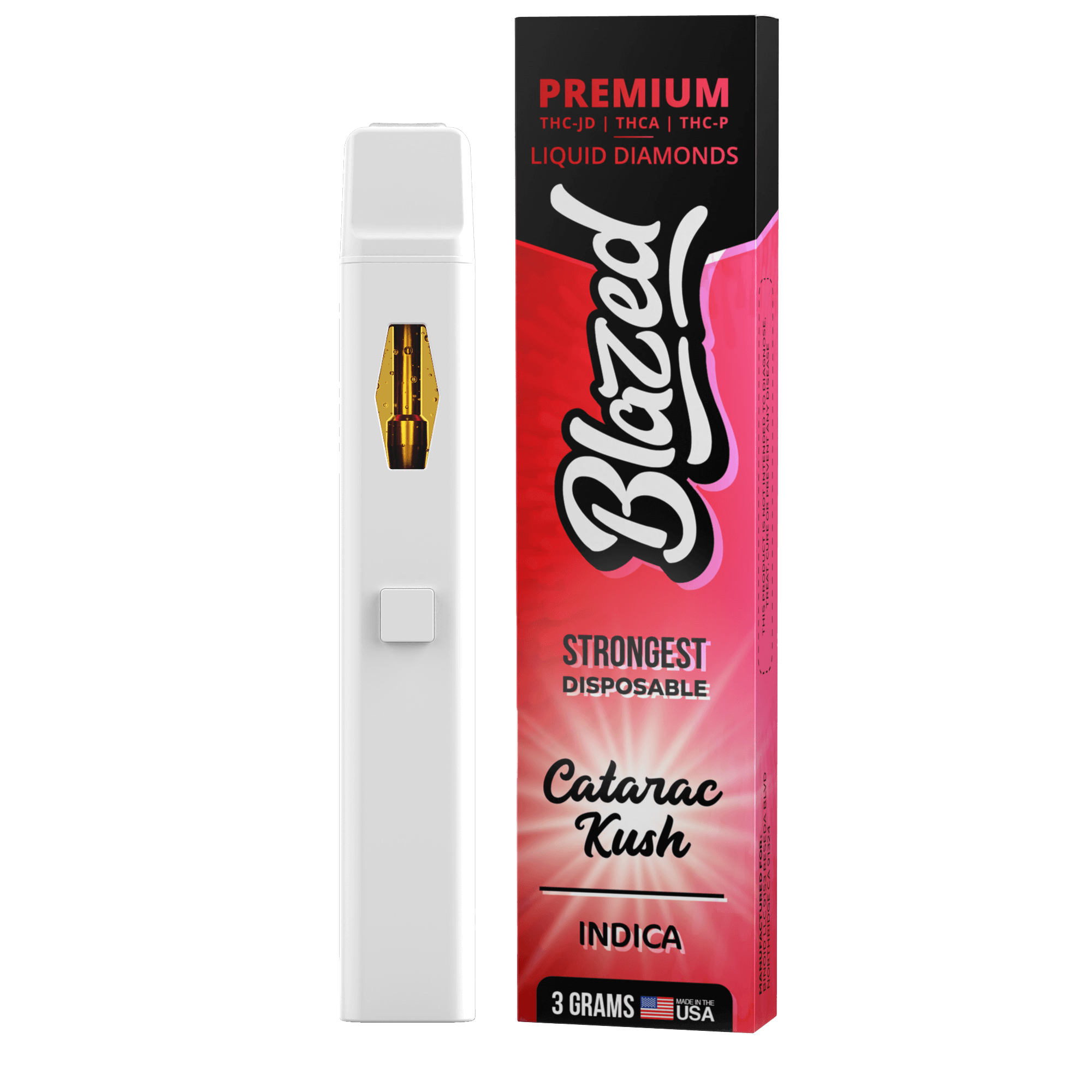 Blazed Catarac Kush disposable vape