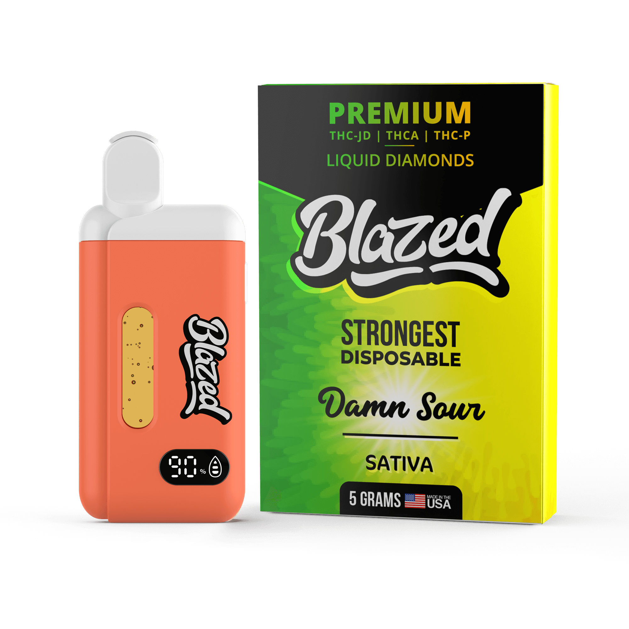 Binoid CBD Damn Sour product packaging