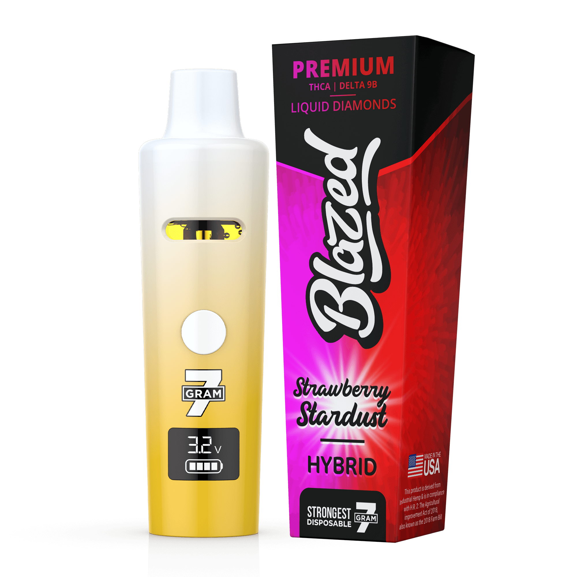 Strawberry Stardust Blazed disposable product image
