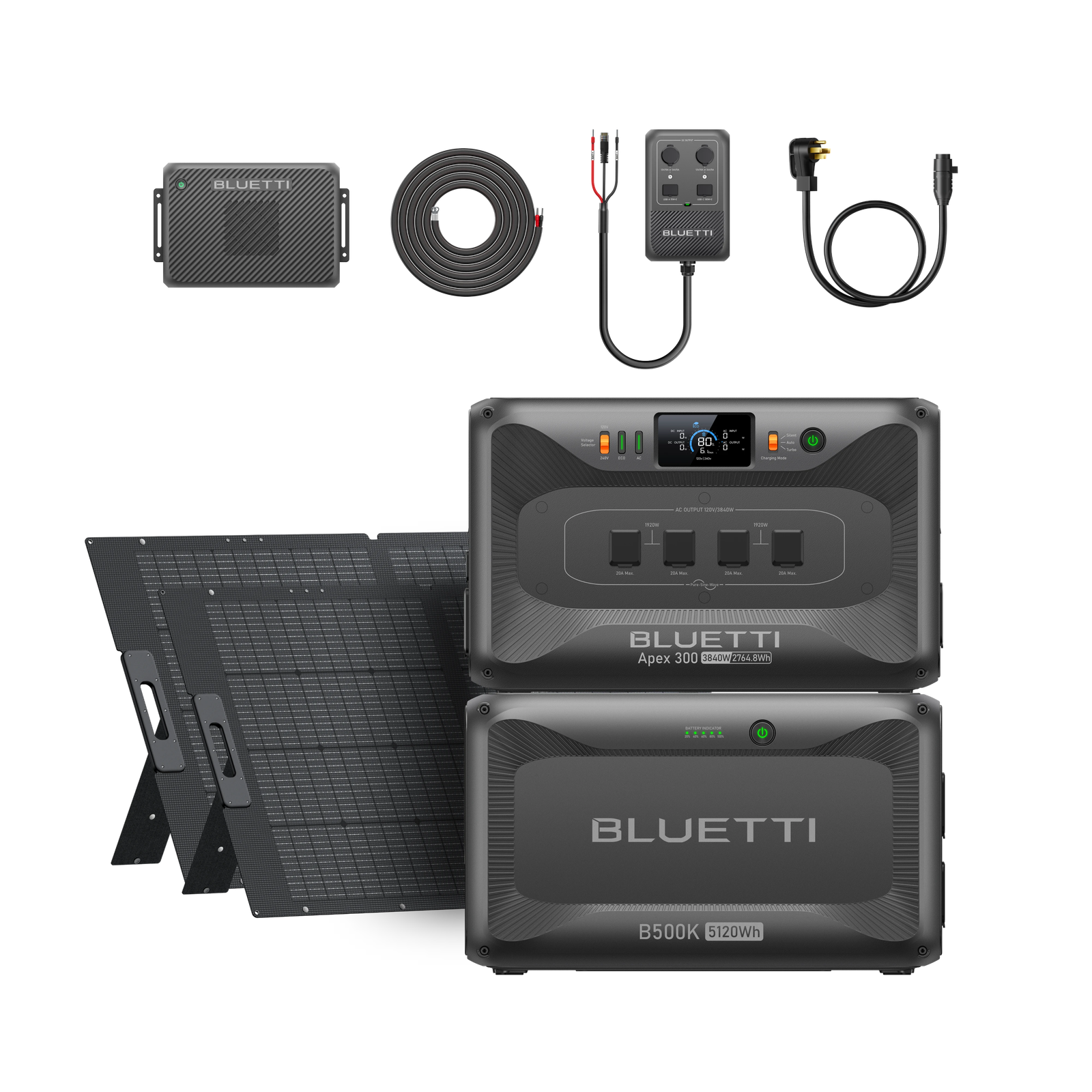 BLUETTI Apex 300 RV power solution