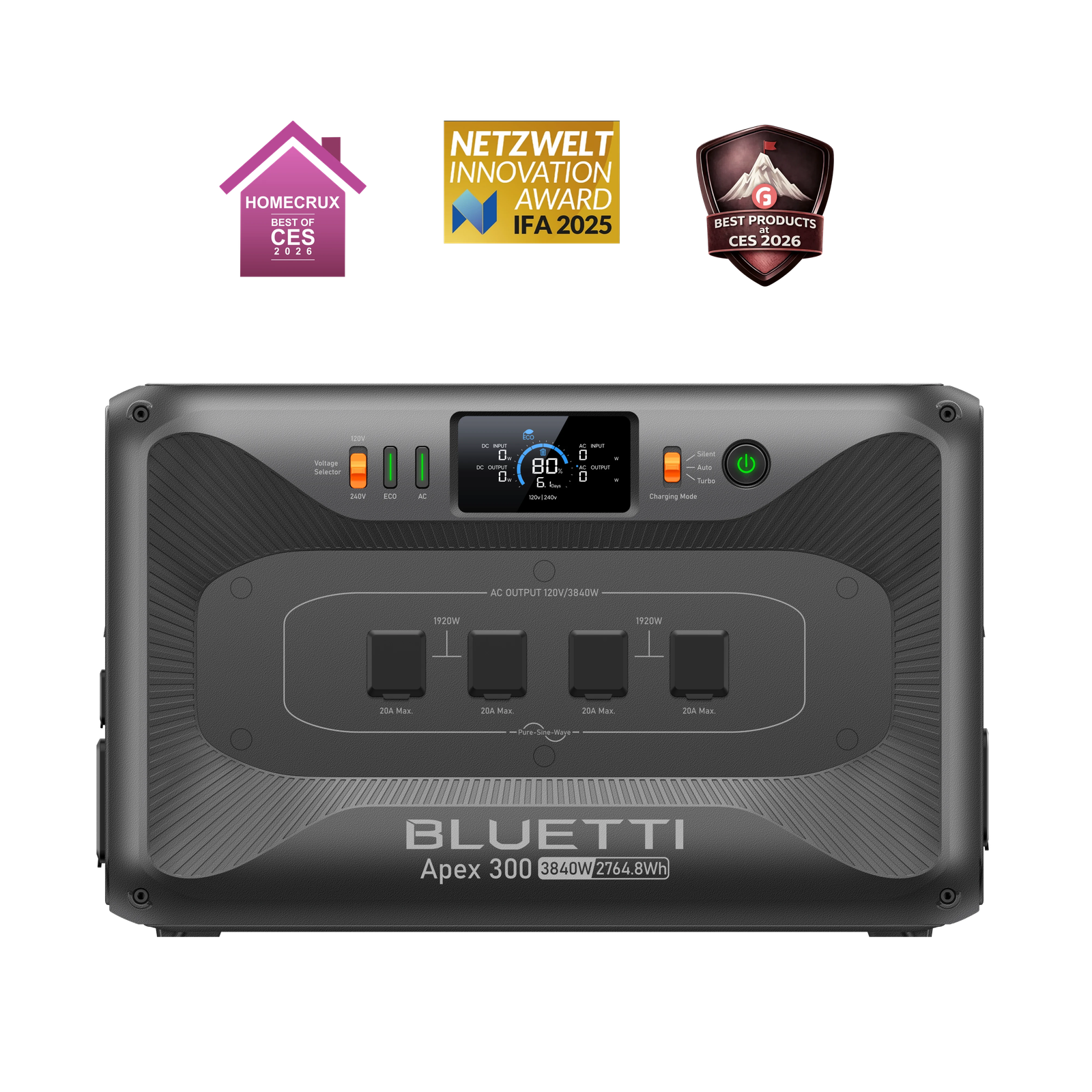 BLUETTI Apex 300 versatile power station