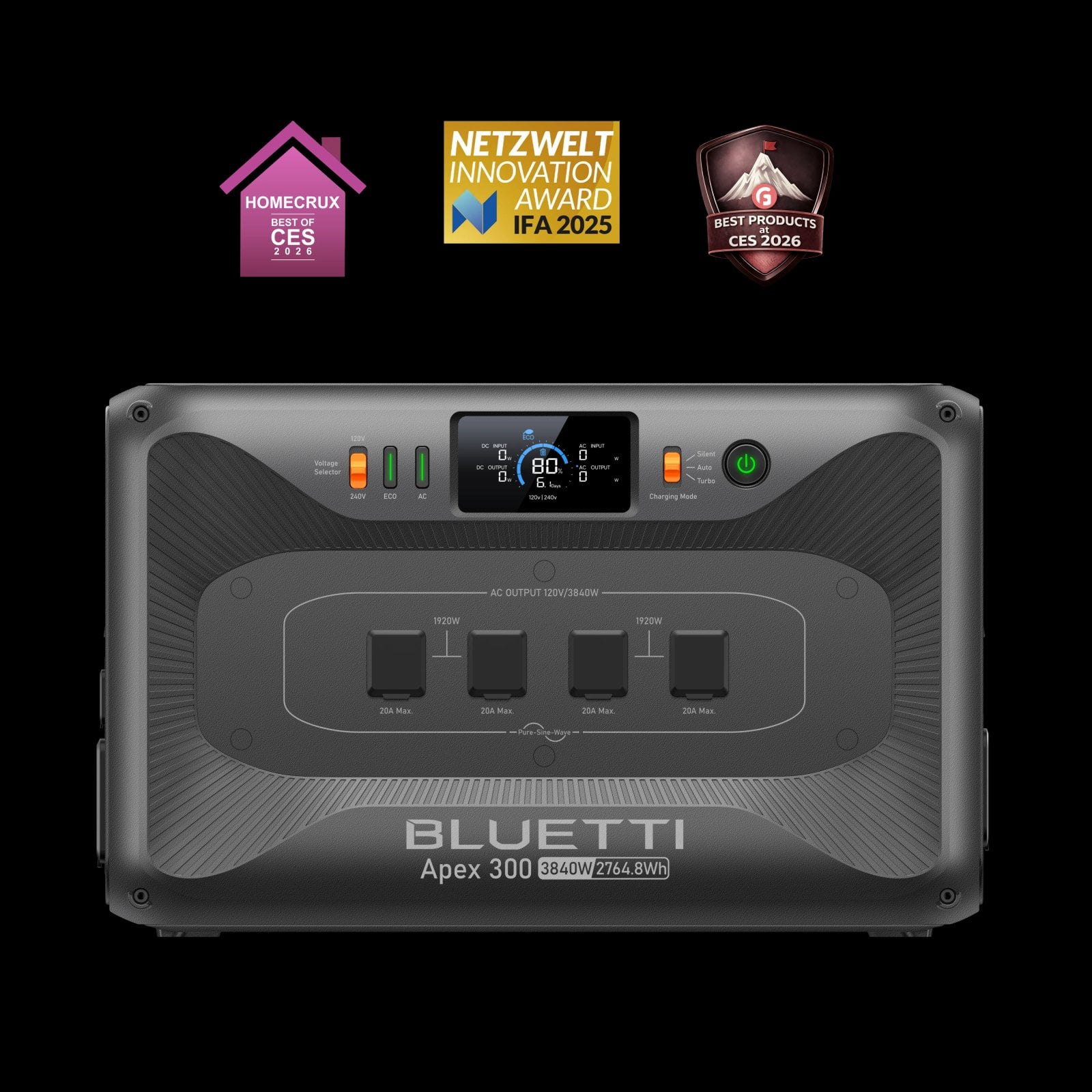 BLUETTI Apex 300 home backup station