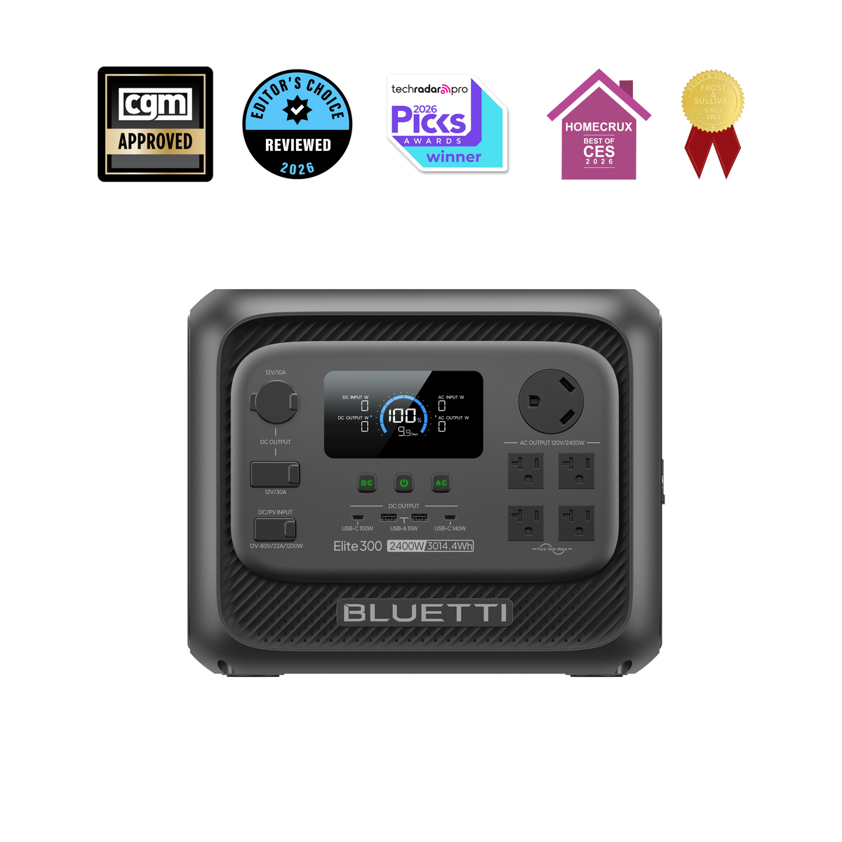 BLUETTI Elite 300 portable power station product view