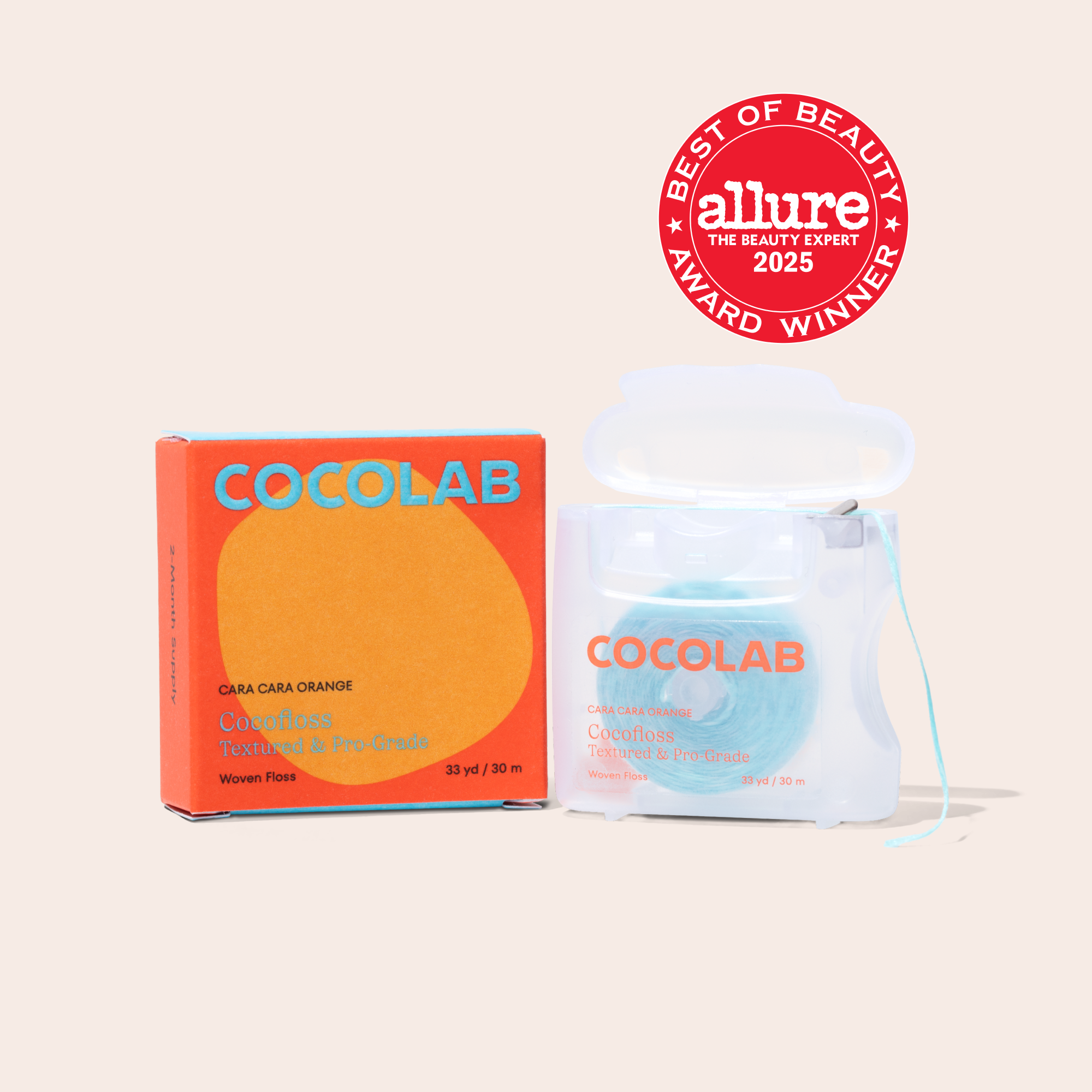 Cara Cara Orange Cocofloss dental floss