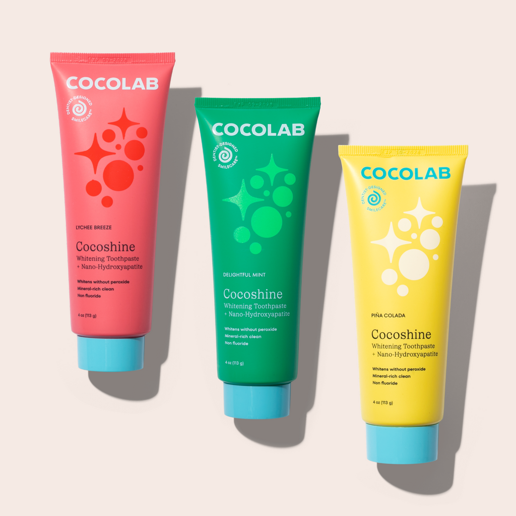 Cocoshine Trio oral-care bundle