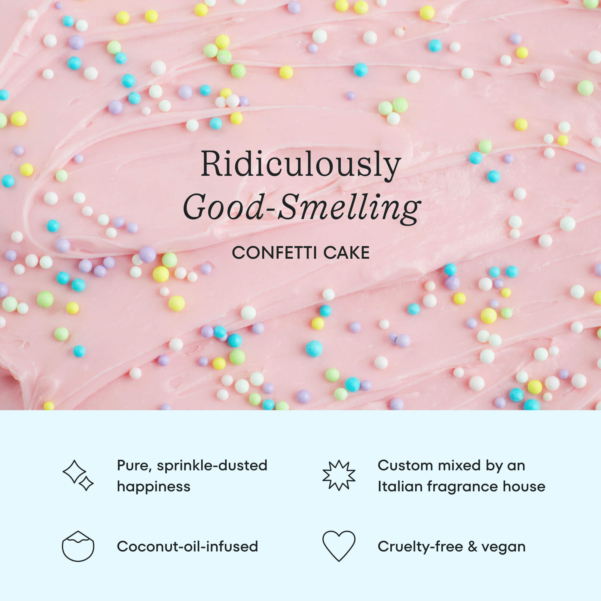 Confetti Cake Cocofloss flavor visual