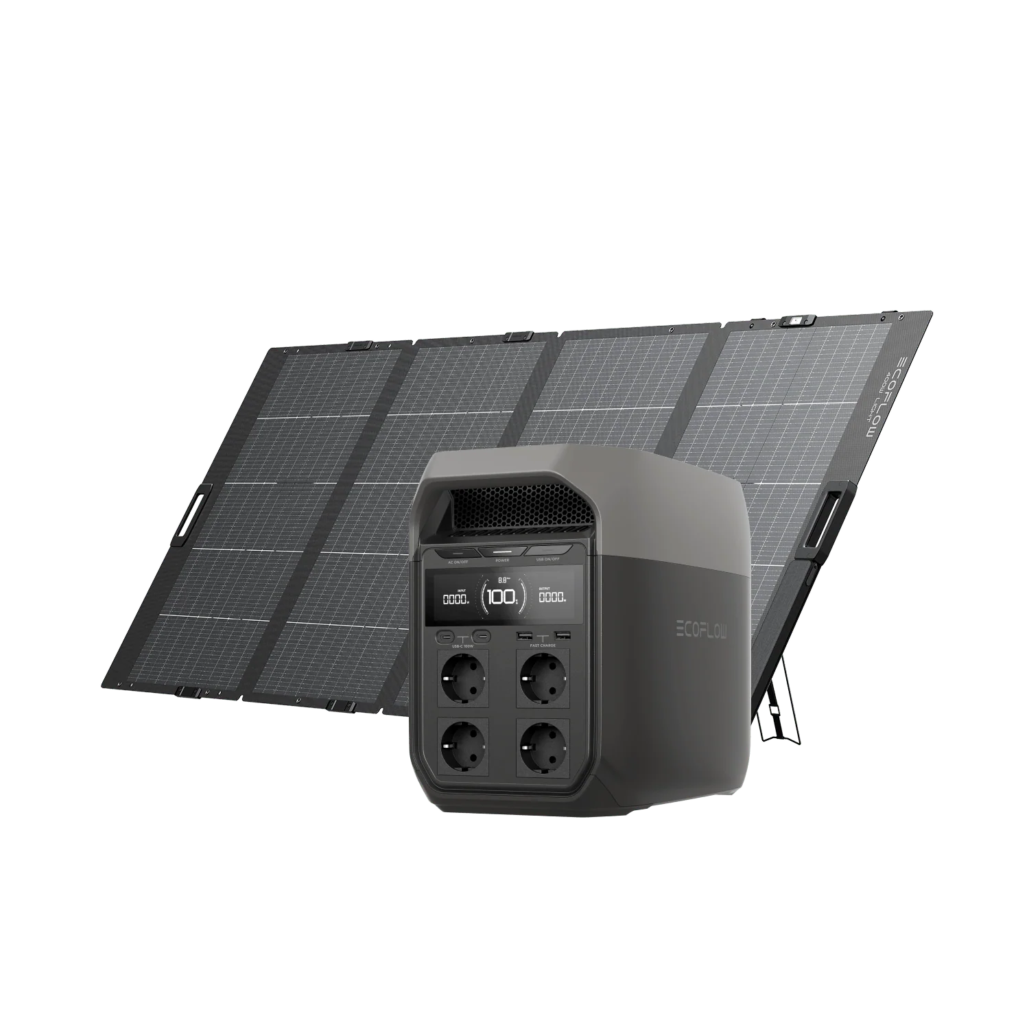 DELTA 3 Serie Solargenerator mit Solarpanel