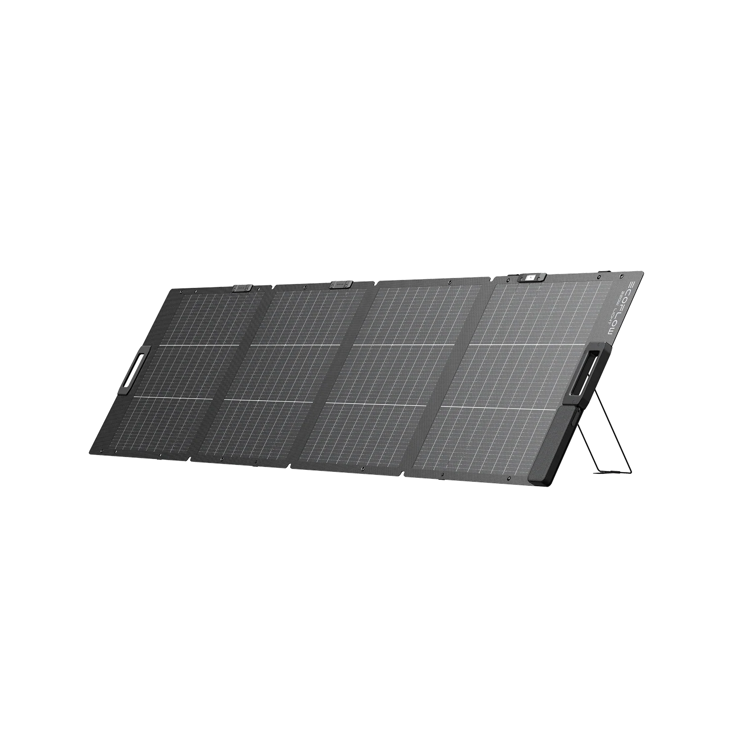 EcoFlow tragbares Solarpanel im geöffneten Zustand