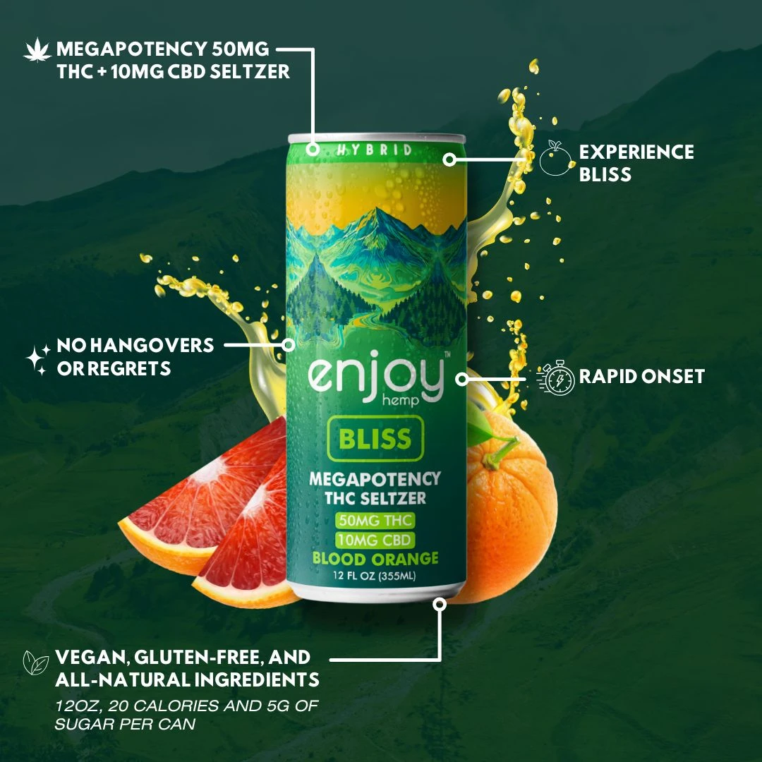 Blood Orange Bliss THC drink product image