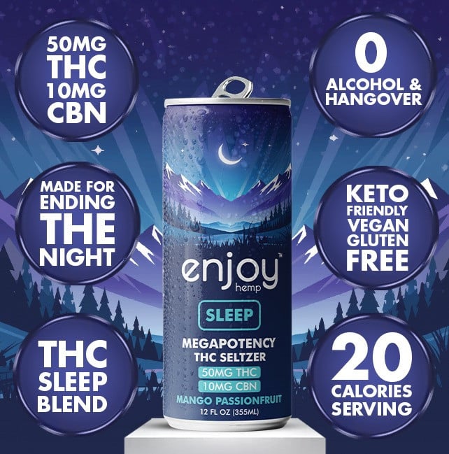 Enjoy Hemp Sleep 50mg product image