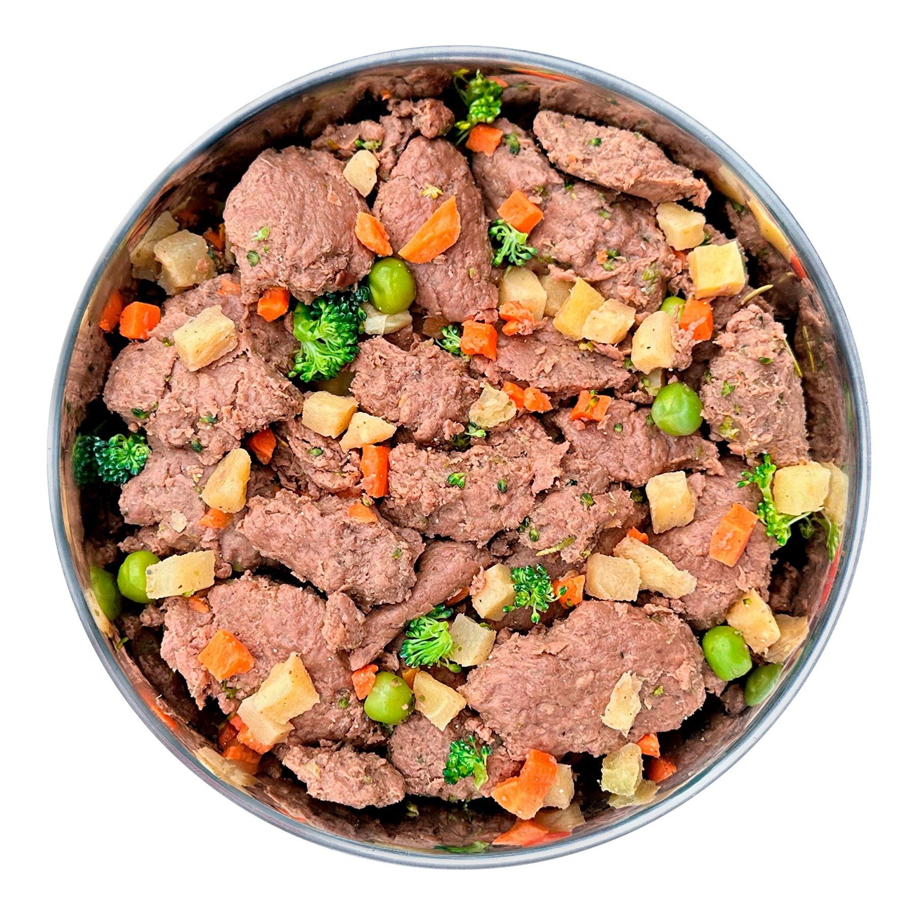 Fidelis Frische-Menü mit Pferd, Süßkartoffel, Karotte und Blaubeeren