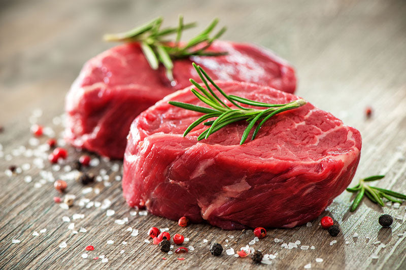 Rindfleisch als Bestandteil eines Fidelis Frischemenüs