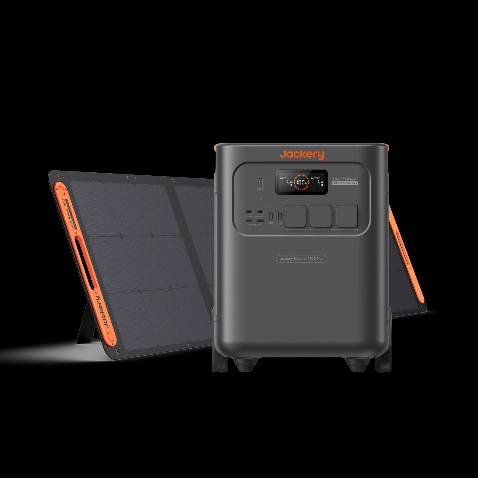Jackery Solargenerator 3600 Plus mit Solarmodul