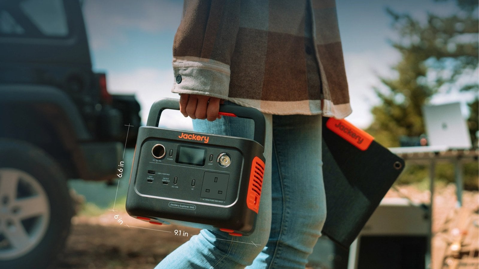 Jackery Explorer 240 v2 portable power station product image