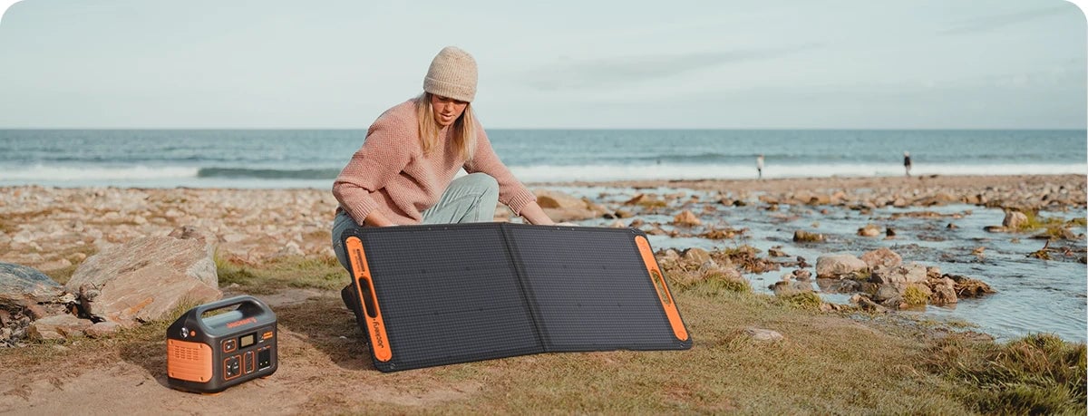 Jackery foldable portable solar panel