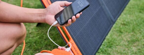 Jackery SolarSaga Solarpanel im Querformat