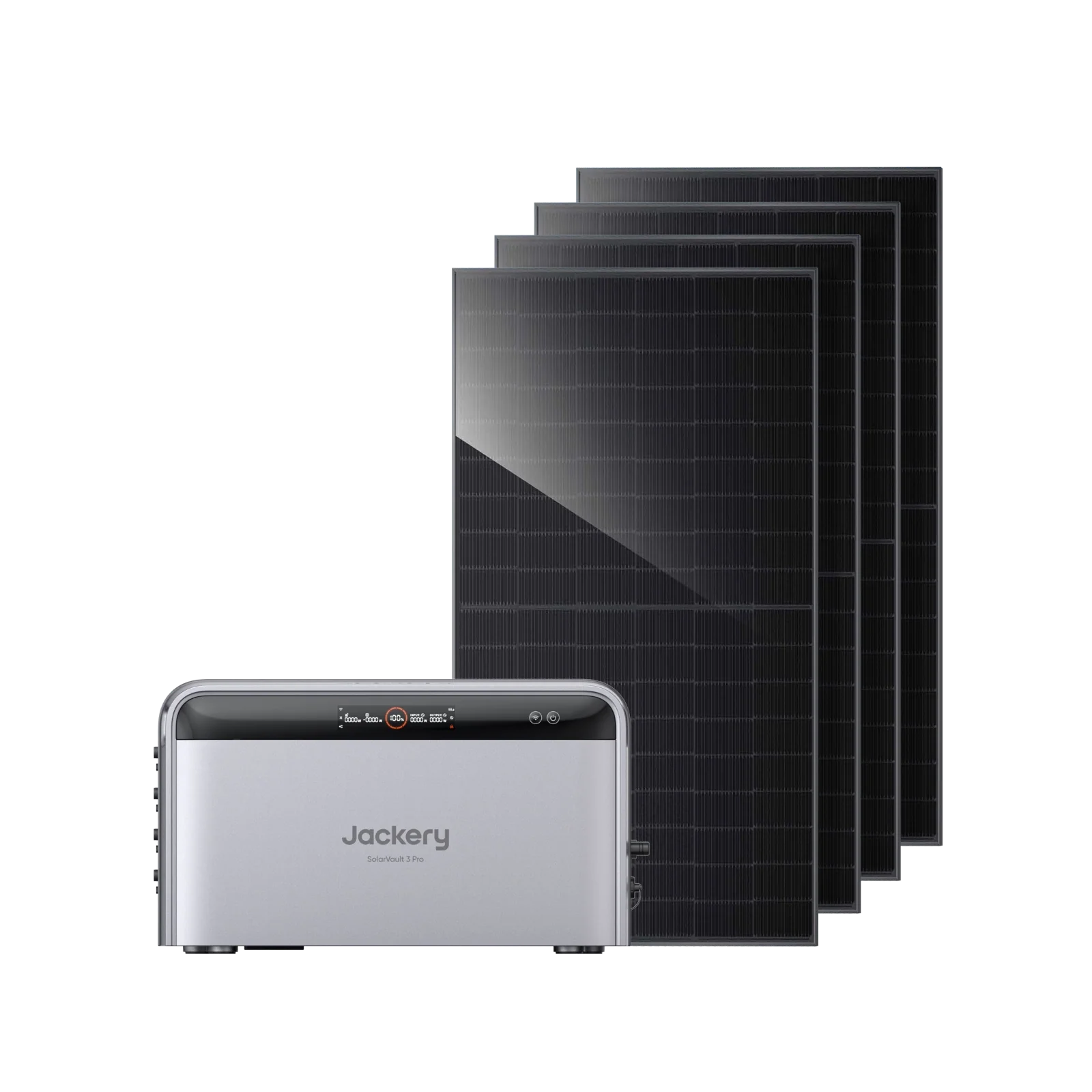 Jackery SolarVault 3 Pro mit Solarpanels