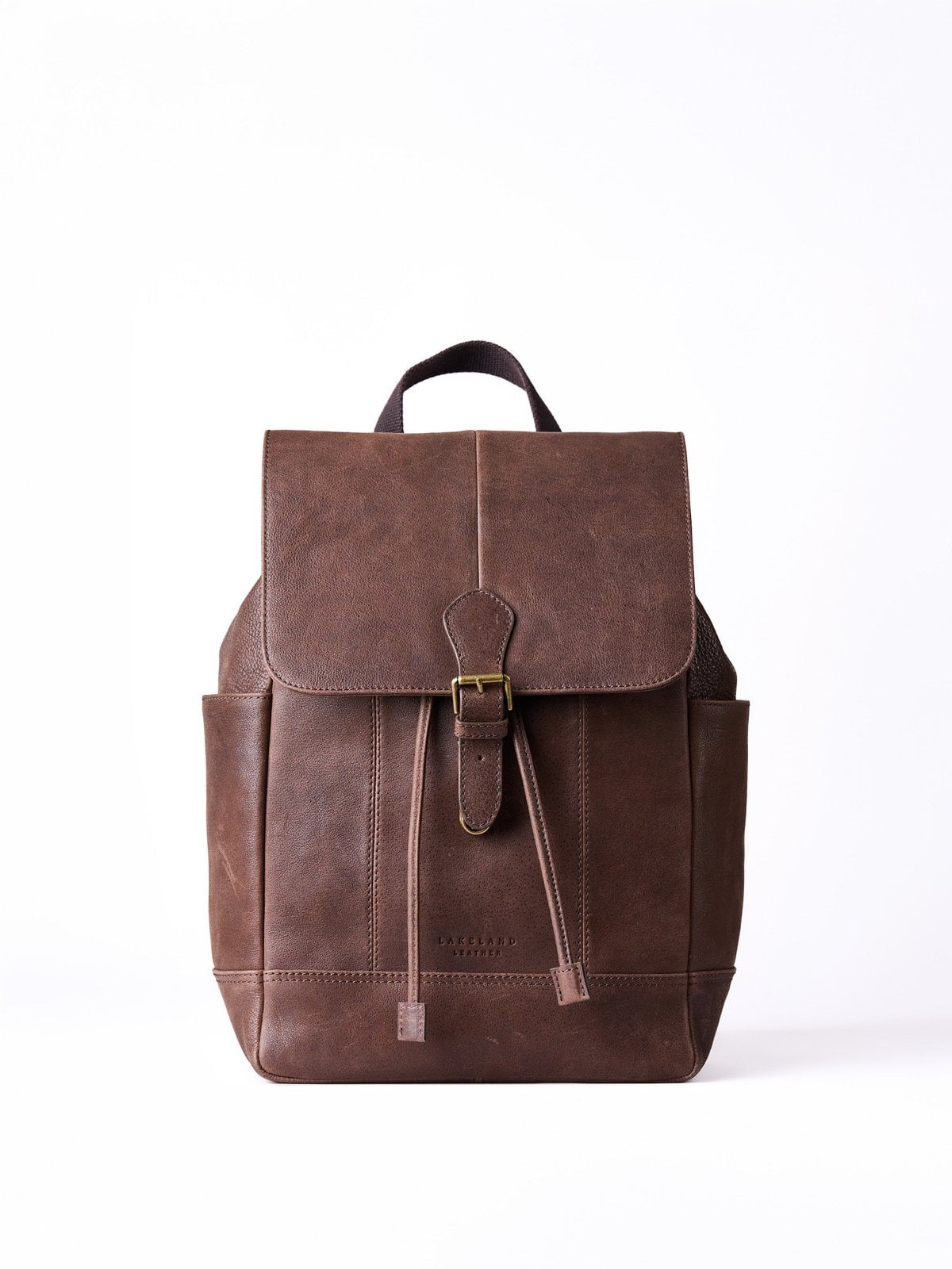 Chocolate Hutton Leather Backpack