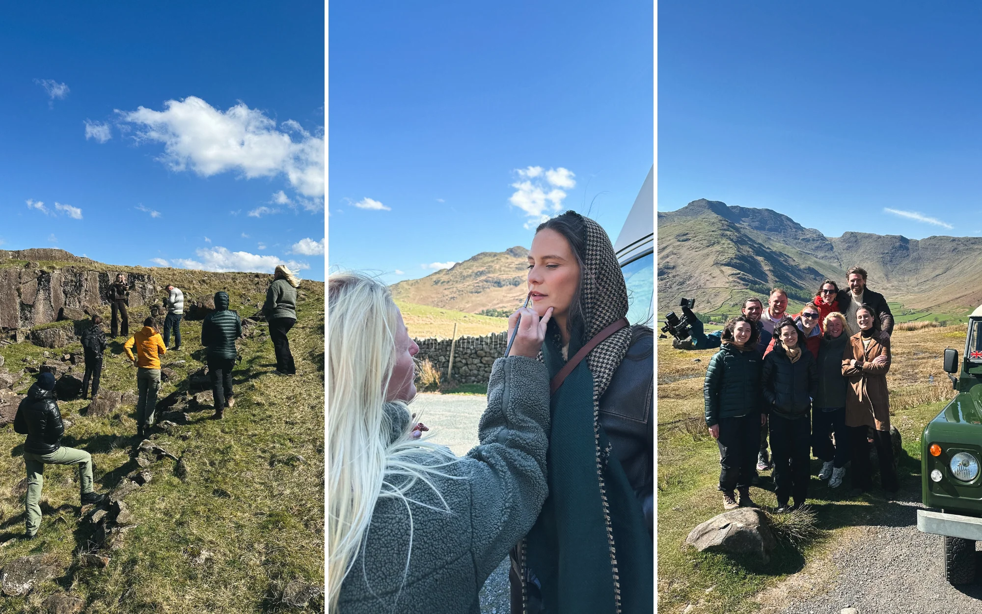 Lake District landscape from Lakeland Fashion campaign