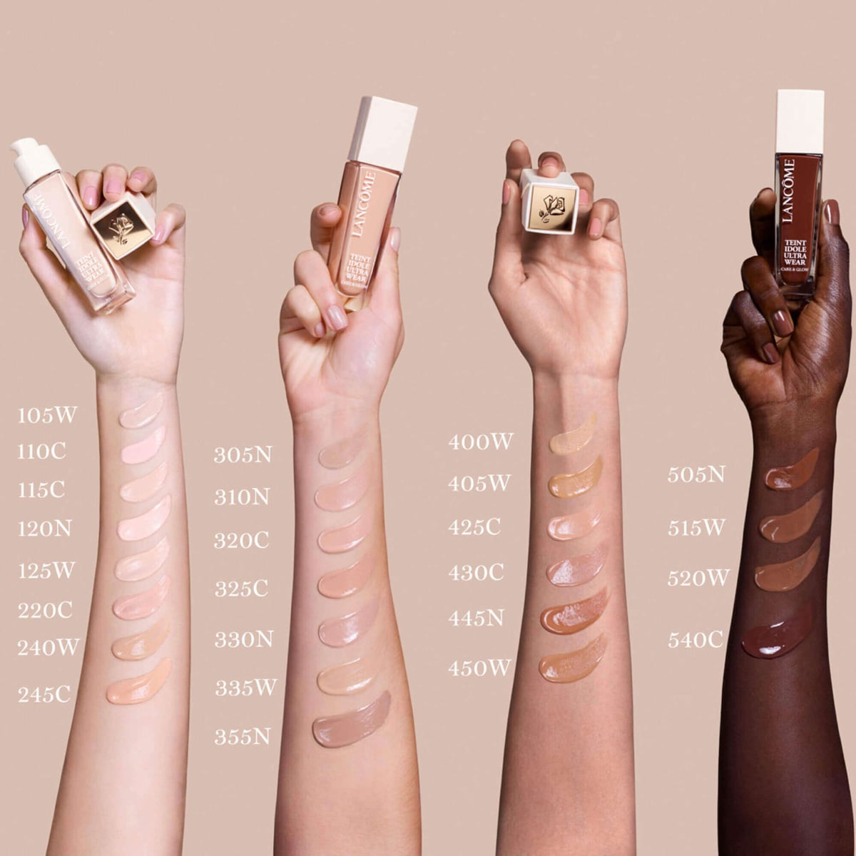 Butelka podkładu Teint Idole Ultra Wear Care & Glow