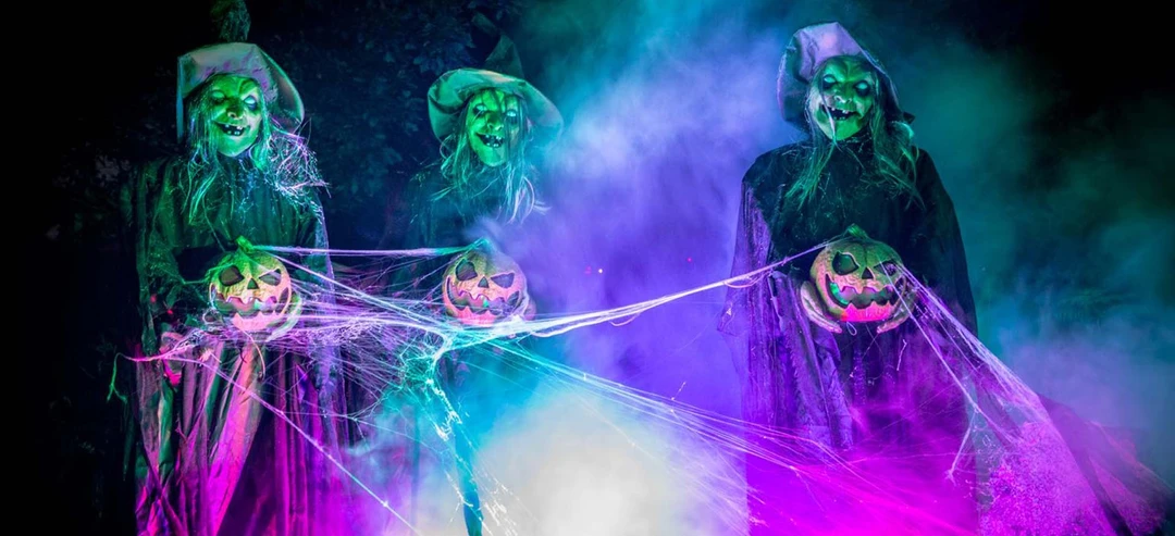 Family Halloween experience at Margam Park