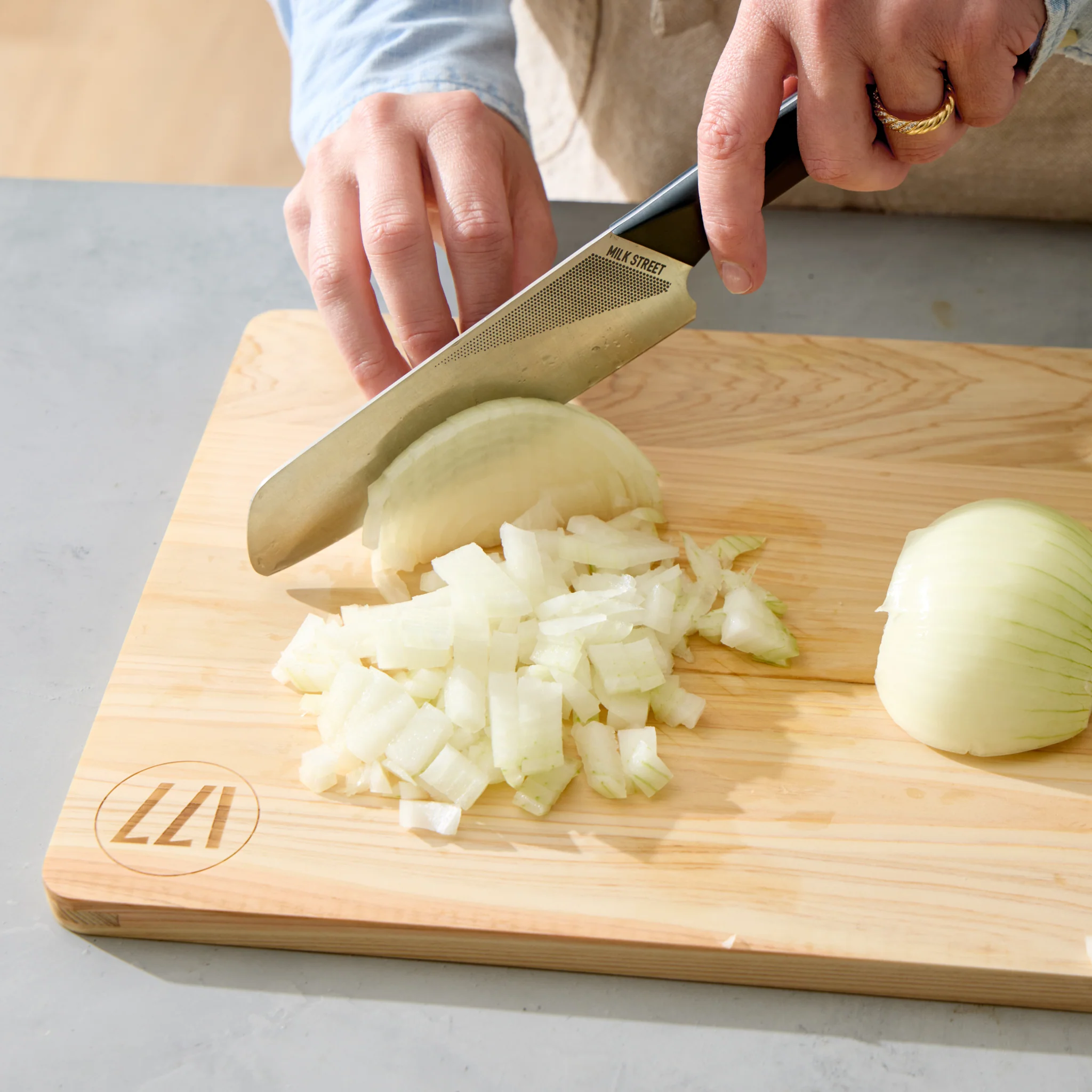 Milk Street Hinoki cutting board