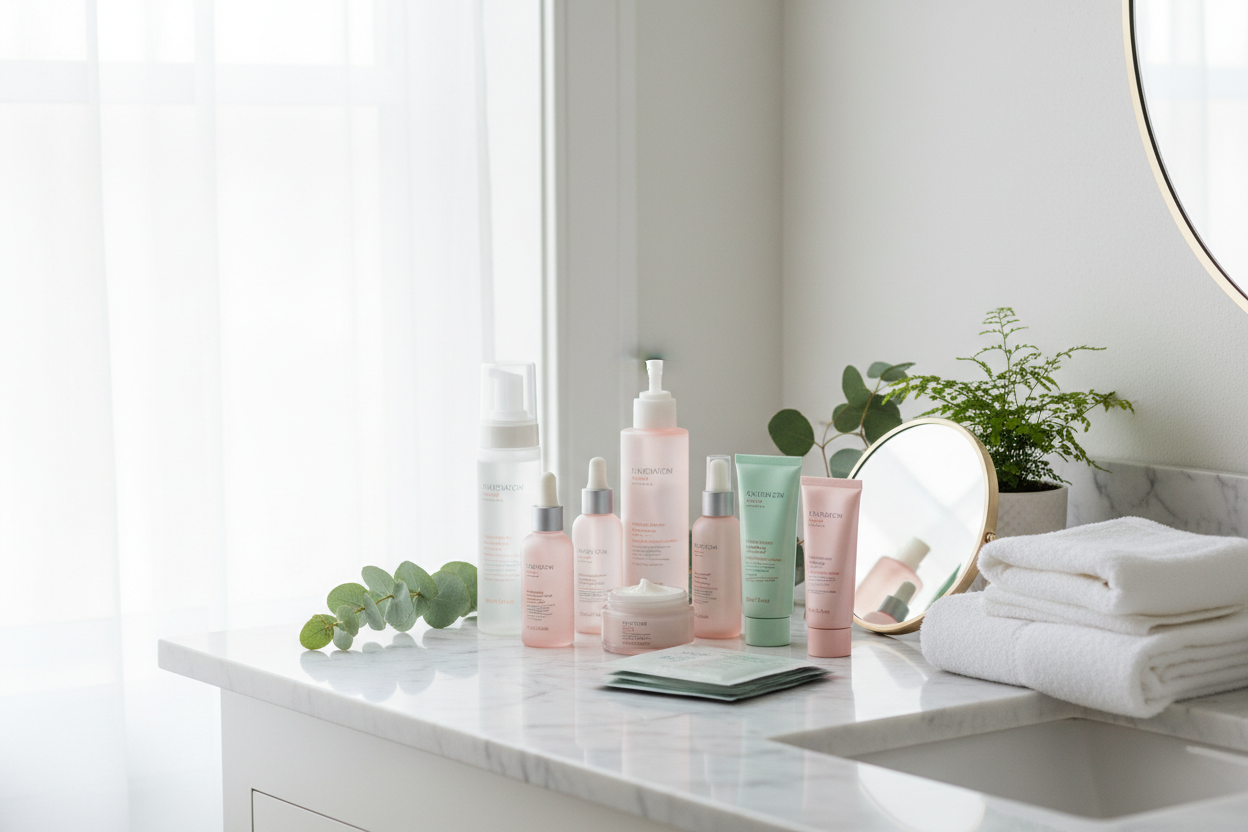 Crema viso per la cura della pelle