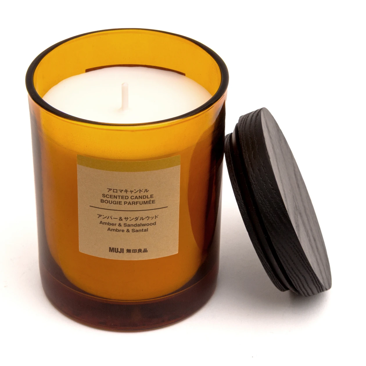 MUJI Amber and Sandalwood 1 Wick Candle product image