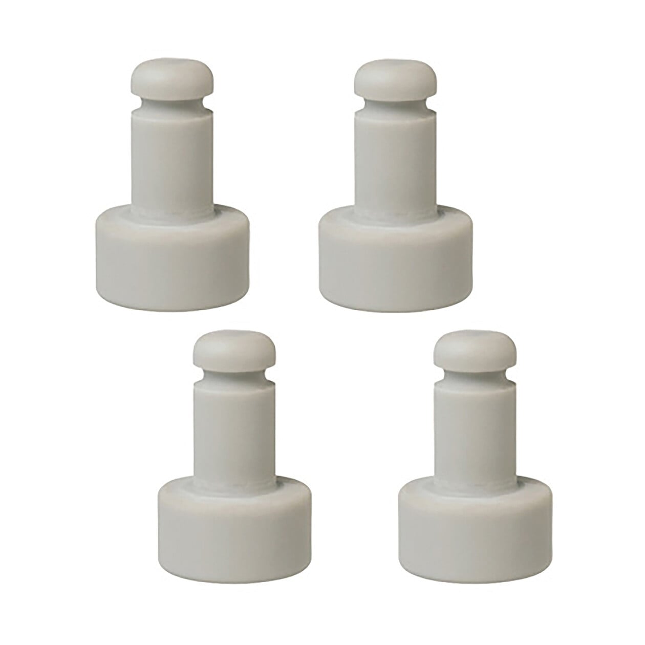 MUJI rubber stoppers for a polypropylene storage drawer