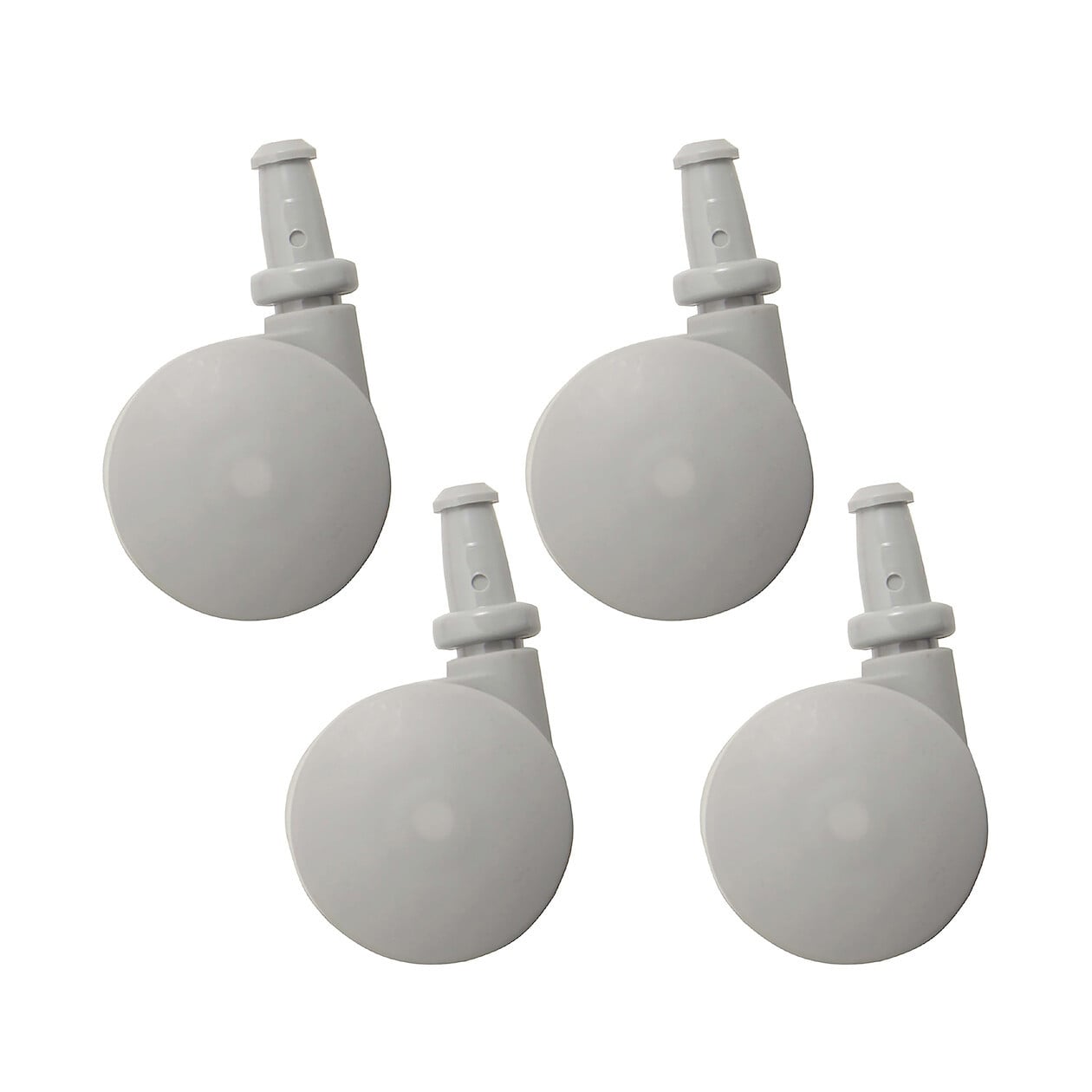 Pack of MUJI polypropylene storage casters