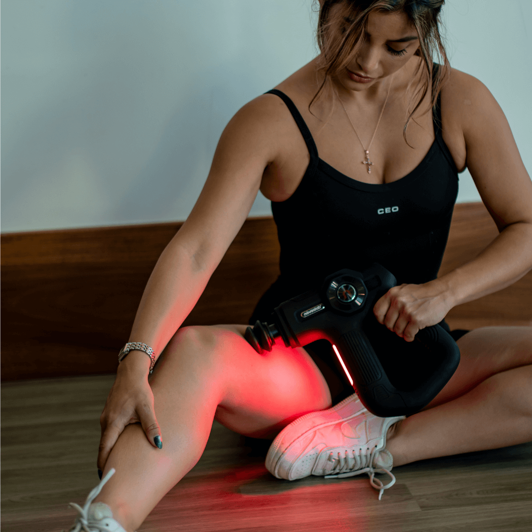 The handheld Novaa Pulse R recovery device
