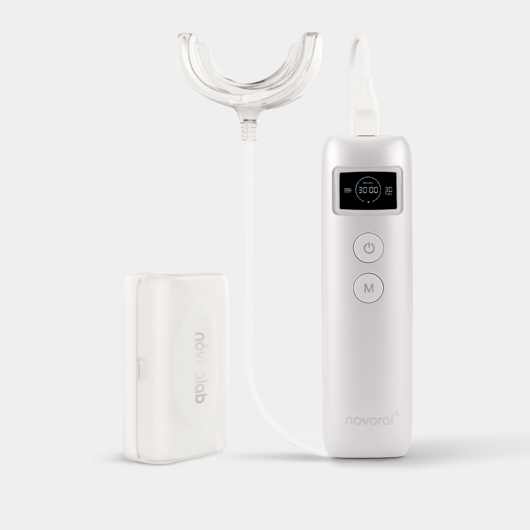 NOVAALAB LLC oral-care device in a soft grey finish