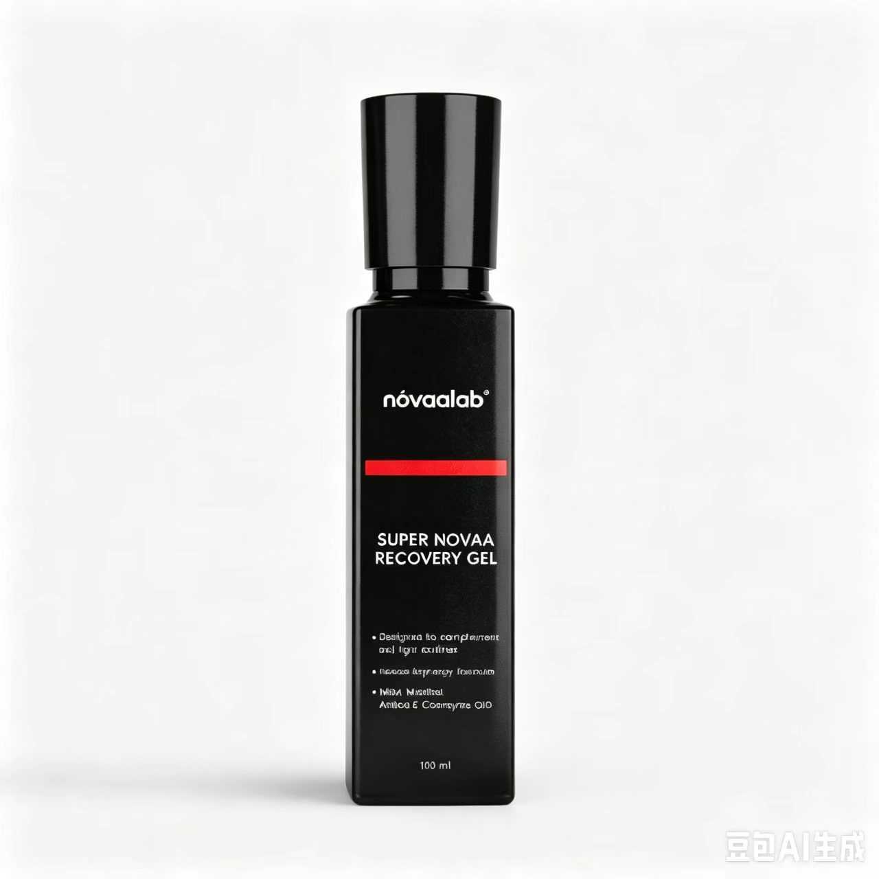 Bottle of red light therapy gel