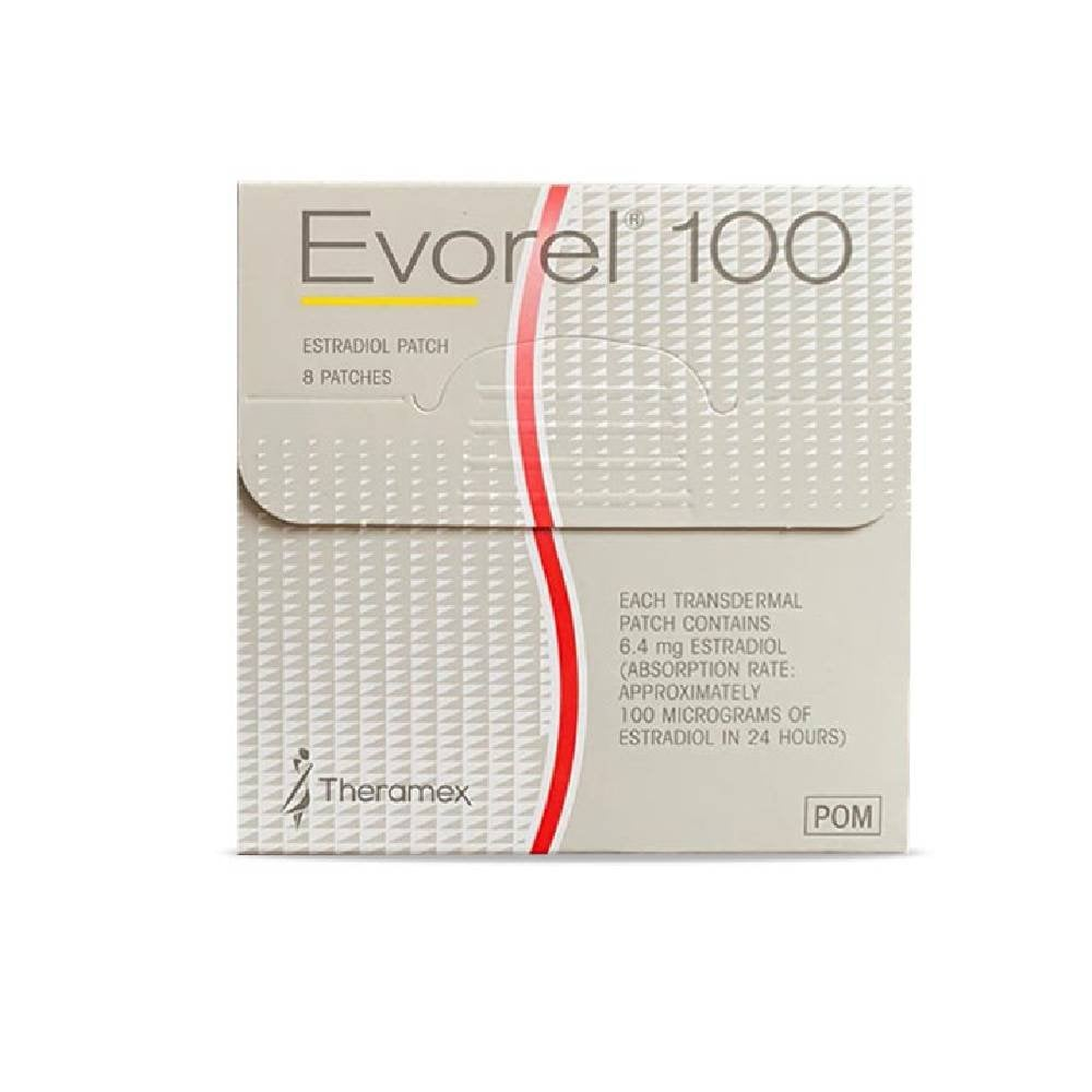 Evorel HRT treatment listed by PillSorted