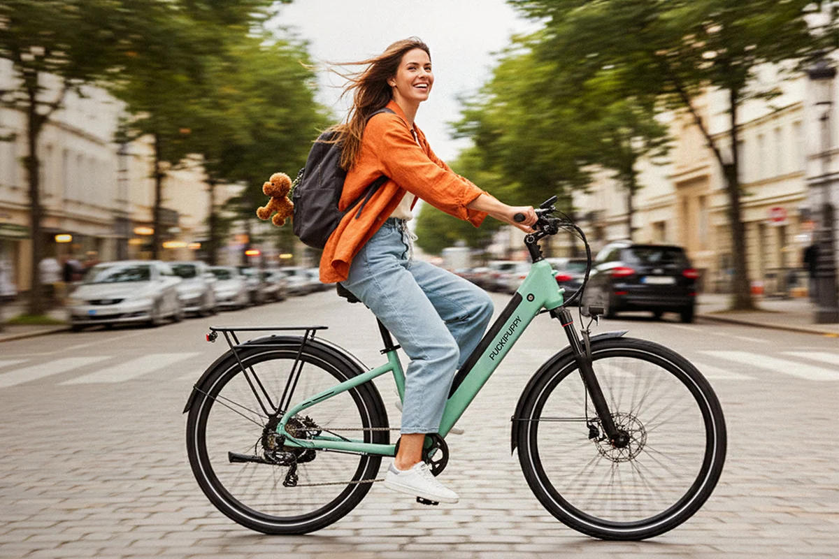 Puckipuppy commuter e-bike collection image
