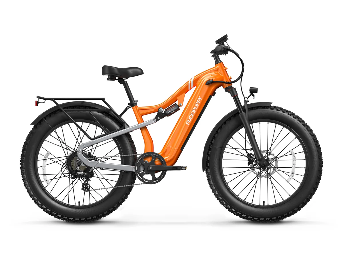 Labrador Pro ST electric bike in orange